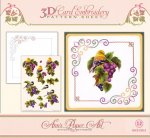 Grapevine Paper Embroidery Pattern