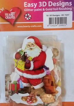 Santa Claus 3D Toppers