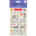 Mom Card Captions Stickers - GT