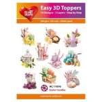 Easter Candles 3D Toppers Easter Candles 3D Toppers