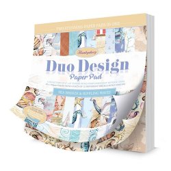 Duo Design Paper Pad - Sea Breeze & Rippling Waves