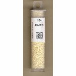 15/0 Matte Op Dark Cream AB