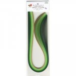 Green Shades 1/4" - Quilled Creations