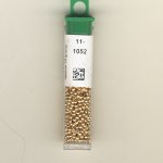 11/0 Galvanized Gold