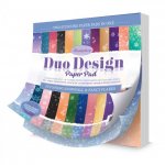 Duo Design Paper Pad - Stunning Snowfall & Fancy Flakes