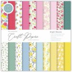 Craft Consortium Paper Pad - Bright Blooms