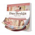 Duo Design Paper Pad - Lovely Ladies & Handwritten Letters