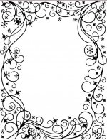Frame Embossing Folder - Wintery Frame