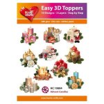 Advent Candles 3D Toppers