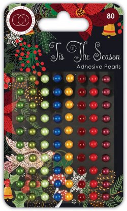 Tis The Season - Adhesive Pearls