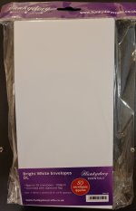 Bright White 100gsm Envelopes - Size DL