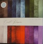 Craft Consortium Paper Pad - Grunge - Dark Tones