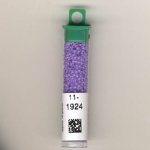 11/0 SF Lilac Lined Crystal