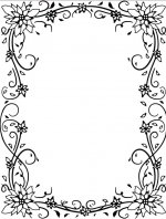 Frame Embossing Folder - Poinsettia Frame