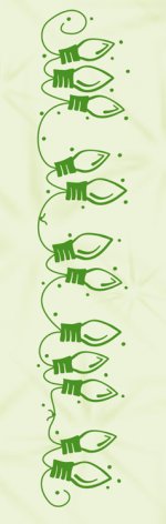 Border Embossing Folder - Lights