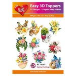 Spring Feelings 3D Toppers