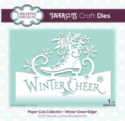 Paper Cuts Edger - Winter Cheer