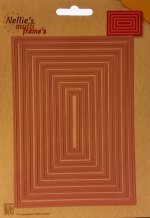 Multi Frame Die Set - XL Rectangle Straight Corners