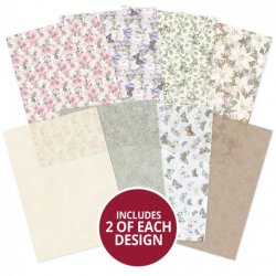 Forever Florals - Heavenly Winter Printed Parchment