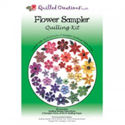 Flower Sampler Quilling Kit - Quilled Creations