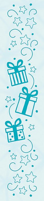 Border Embossing Folder - Presents