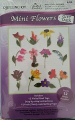 Mini Flower Tags Quilling Kit - Quilled Creations
