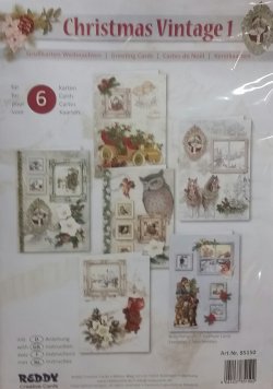 Card Kit - Christmas Vintage 1