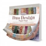 Duo Design Paper Pad - Delightfully Distressed & Colourful Kraft