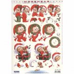 3D PreCut Sheet - Santa's Elves - Morehead