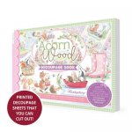 Acorn Wood Decoupage Book