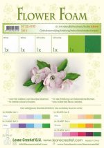 Flower Foam Set 6 White-Green