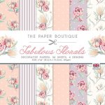 Paper Boutique Paper Pad - Fabulous Florals