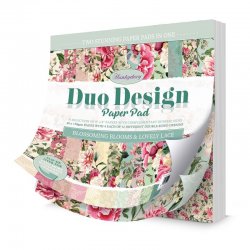 Duo Design Paper Pad - Blossoming Blooms & Lovely Lace