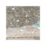 Crystal Silver Shade - 4mm Bicone Crystals - 144 pcs