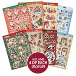 Christmas is Coming Decoupage Topper Collection