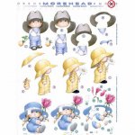3D Precut Sheet - Boys & Girls in Hats - Morehead