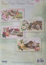 3D Card Kit - Flower Cards - Summer Vintage 2