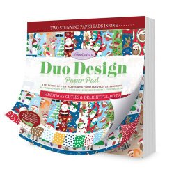 Duo Design Paper Pad - Christmas Cuties & Delightful Dots