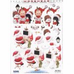 3D Precut Sheet - Carolers / Santa & Elf - Morehead