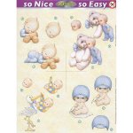 3D Precut Sheet - Baby Boy - Nice & Easy