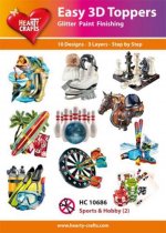 Sports & Hobby (2) 3D Toppers