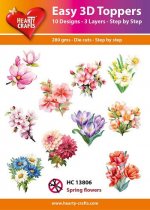 Spring Flowers 3D Toppers