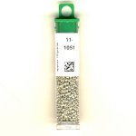 11/0 Galvanized Silver