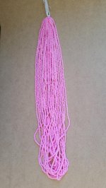 Czech 11/0 Chalk Pink Dyed (hank)