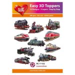 Locomotives 3D Toppers