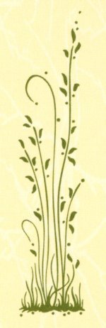 Border Embossing Folder - Grass Long