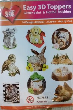 Animals 3D Toppers