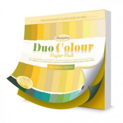 Duo Color Paper Pad - Yellows & Greens