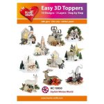 Stylish Winter World 3D Toppers