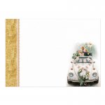 Just Married Luxury Topper Set